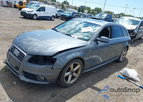 2012 Audi A4 2.0T Premium z USA, uszkodzony, nr VIN WAUWFAFL2CA054296